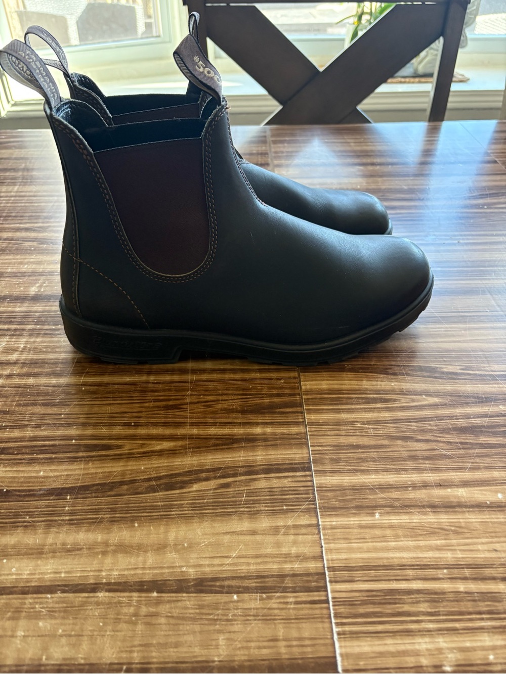 Blundstone 500 Stout Brown Elastic-Side Chelsea Chukka Boots